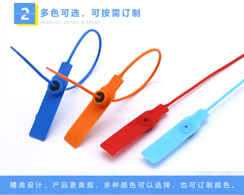 塑料(liào)封條(tiáo)鎖